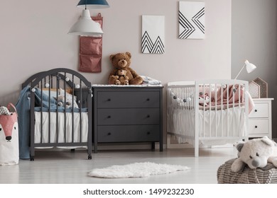 Twin Cribs Images Stock Photos Vectors Shutterstock