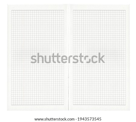 a grid patten inner paper of a diary note