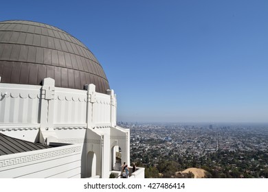 Griffith Observatory City Skyline Los Angeles Stock Photo 620061842 ...