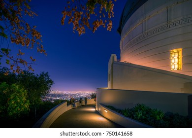 Griffith Observatory Side-way