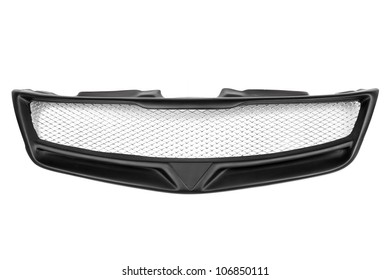 grill car on a white background