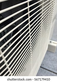 Grill Of A Heat Pump