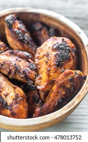 Grilled adobo chicken