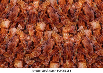 Grilled Bacon Texture.