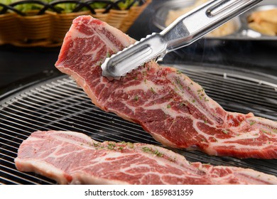 Grilled BBQ Pork belly Beef