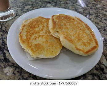 grilled bread with butter for breakfast