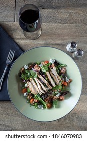 Grilled Chicken Bleu Cheese Salad