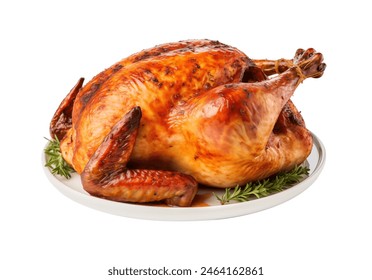 grilled chicken delicious ready to eat served on a plate isolated - Powered by Shutterstock