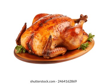 grilled chicken delicious ready to eat served on a plate isolated - Powered by Shutterstock