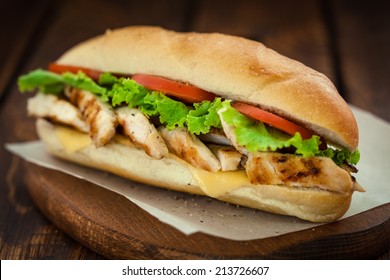 Sandwich Au Poulet High Res Stock Images Shutterstock