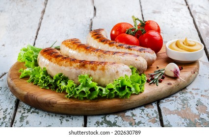 Grilled Chicken Sausages 