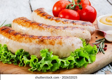 Grilled Chicken Sausages 