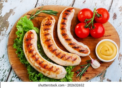 Grilled Chicken Sausages 