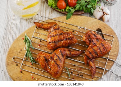 Grilled Chicken Wings 