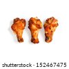 chicken wings isolated
