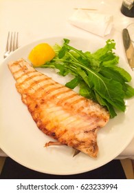 Grilled Fish With Salad