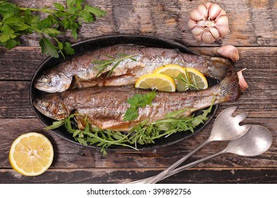 Grilled Fish,trout