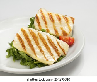 Grilled Hallumi Cheese 