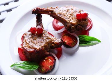 Grilled Lamb Steak