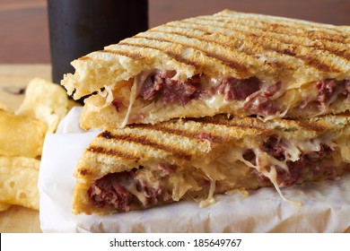 A Grilled Panini Sandwich