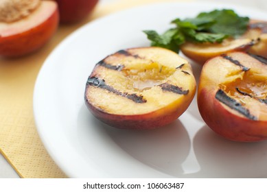 Grilled Peaches Dessert