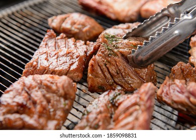 Grilled Pork Beef Korean BBQ