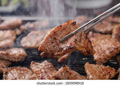 Grilled Pork Beef Korean BBQ