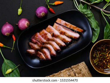 Grilled pork, Charcoal-boiled pork neck