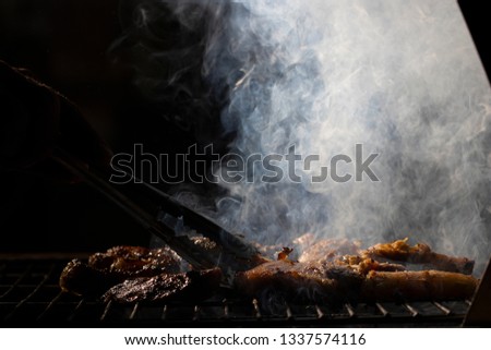 Similar – Foto Bild BBQ Lebensmittel Fleisch