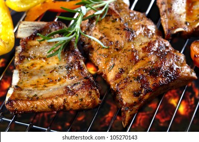 Grilled Pork Ribs