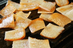 
Grilled Pork Skin That Can Only Be Eaten In Korea