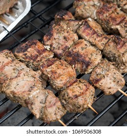 Grilled Pork Tenderloin Skewers