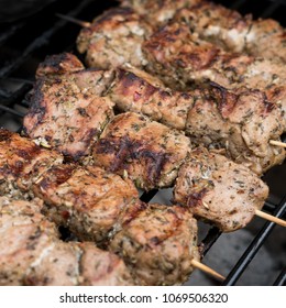 Grilled Pork Tenderloin Skewers