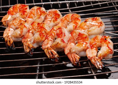 Grilled Prawns With Grill Grate