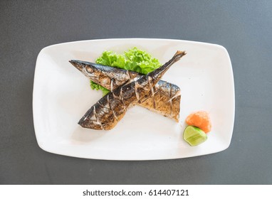 Grilled Saba Steak - Japanese Food Style