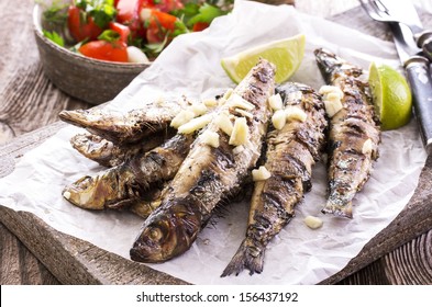 Grilled Sardines 