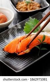 Grilled Sockeye Salmon Fillet(Japanese Breakfast)