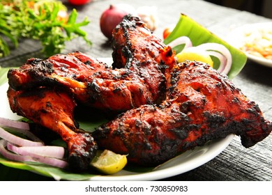 Grilled spicy chicken  from Arabian cuisine.