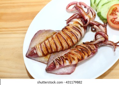 Grilled Squid