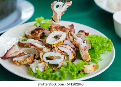 Grilled Squid