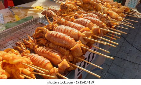 3,300 Grilled Squid On Stick Images, Stock Photos & Vectors | Shutterstock