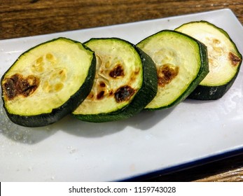 Grilled Summer Squash In Izakaya.