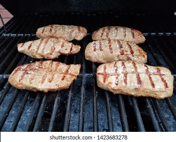 Grilled Teriyaki Boneless Pork Chops With Bacon