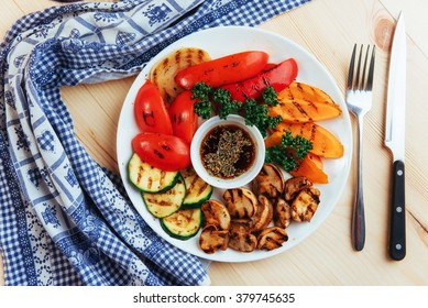 grilled vegetables