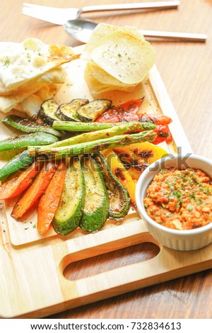 grilled vegetables