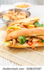 Grilled Vietnamese Chicken Sandwiches (bánh Mì)