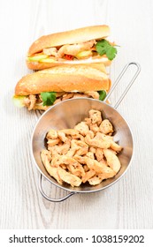 Grilled Vietnamese Chicken Sandwiches (bánh Mì)