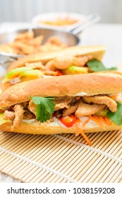 Grilled Vietnamese Chicken Sandwiches (bánh Mì)