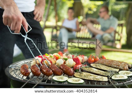 Similar – Image, Stock Photo Garden bench on a wooden fence