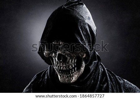 Grim reaper in the dark
